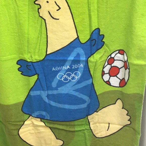 2 VINTAGE 2004 ATHENS OLYMPICS SPORTS TOWEL - Picture 12 of 13